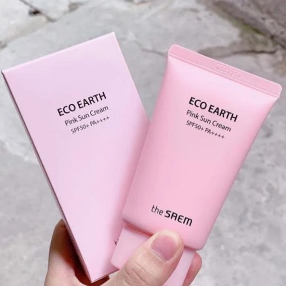 Kem Chống Nắng The Saem Eco Earth Sun Cream 50g Hàn Quốc Cho Da Dầu Mụn Da Khô Nhạy Cảm Dưỡng Ẩm Trắng Da Chính Hãng | BigBuy360 - bigbuy360.vn