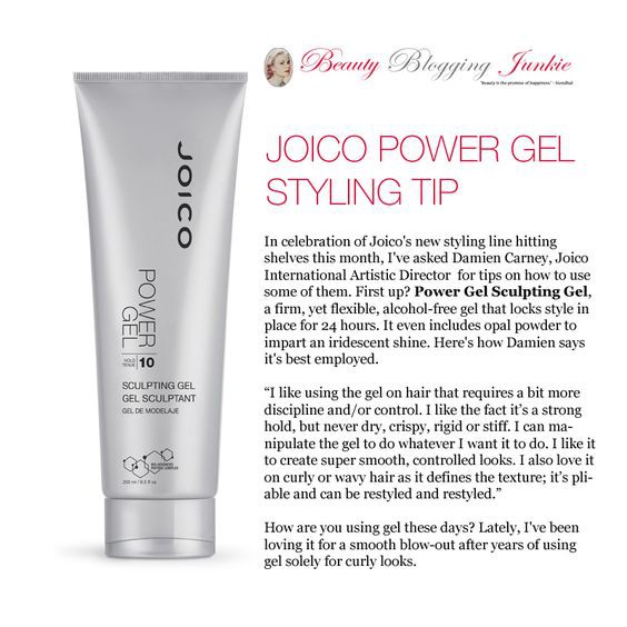 Gel tạo kiểu và giữ nếp siêu cứng Power Gel Sculpting Joico 10 250ml