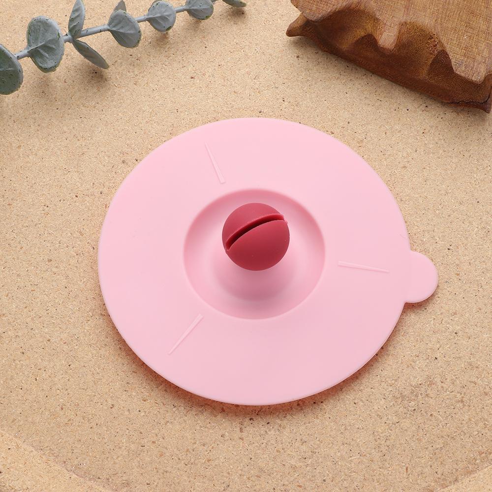 Nắp Đậy Cốc Nước Bằng Silicone Tái Sử Dụng Chống Bụi