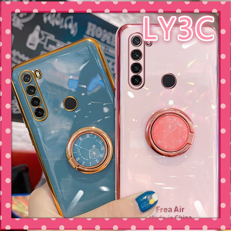 Ốp Điện Thoại Mềm Mạ Điện Có Giá Đỡ Cho realme 5 5I 5S 6 6S 5PRO Q 6PRO C11 C12 C15 C17 C1 C21 C25