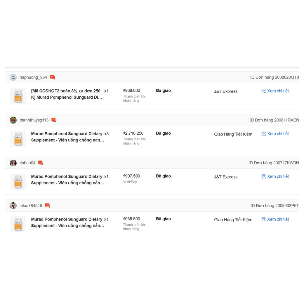 Viên uống chống nắng làm da sáng, khỏe, mờ nám Murad Pomphenol Sunguard Dietary Supplement. | Thế Giới Skin Care