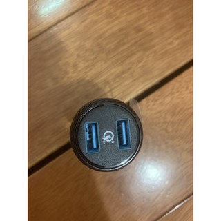 Sạc ô tô anker 2 cổng 39w, quick charge 3.0 - - a2228