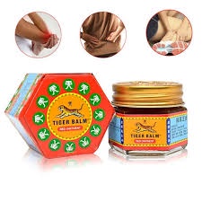 (MÀU TRẮNG) Dầu Cù Là Trắng Con Hổ TIGER BALM Thái Lan 19g
