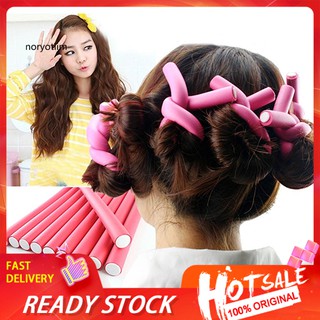Bộ 10 dụng cụ uốn tóc xoăn mềm mại tiện dụng dành cho làm đẹp