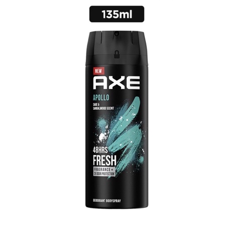 Xịt Khử Mùi Toàn Thân Axe Apollo 135ML