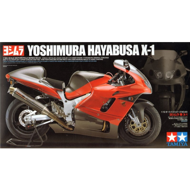 MÔ HÌNH XE MÔ TÔ 1/12 SCALE YOSHIMURA HAYABUSA X-1 14093 Tamiya
