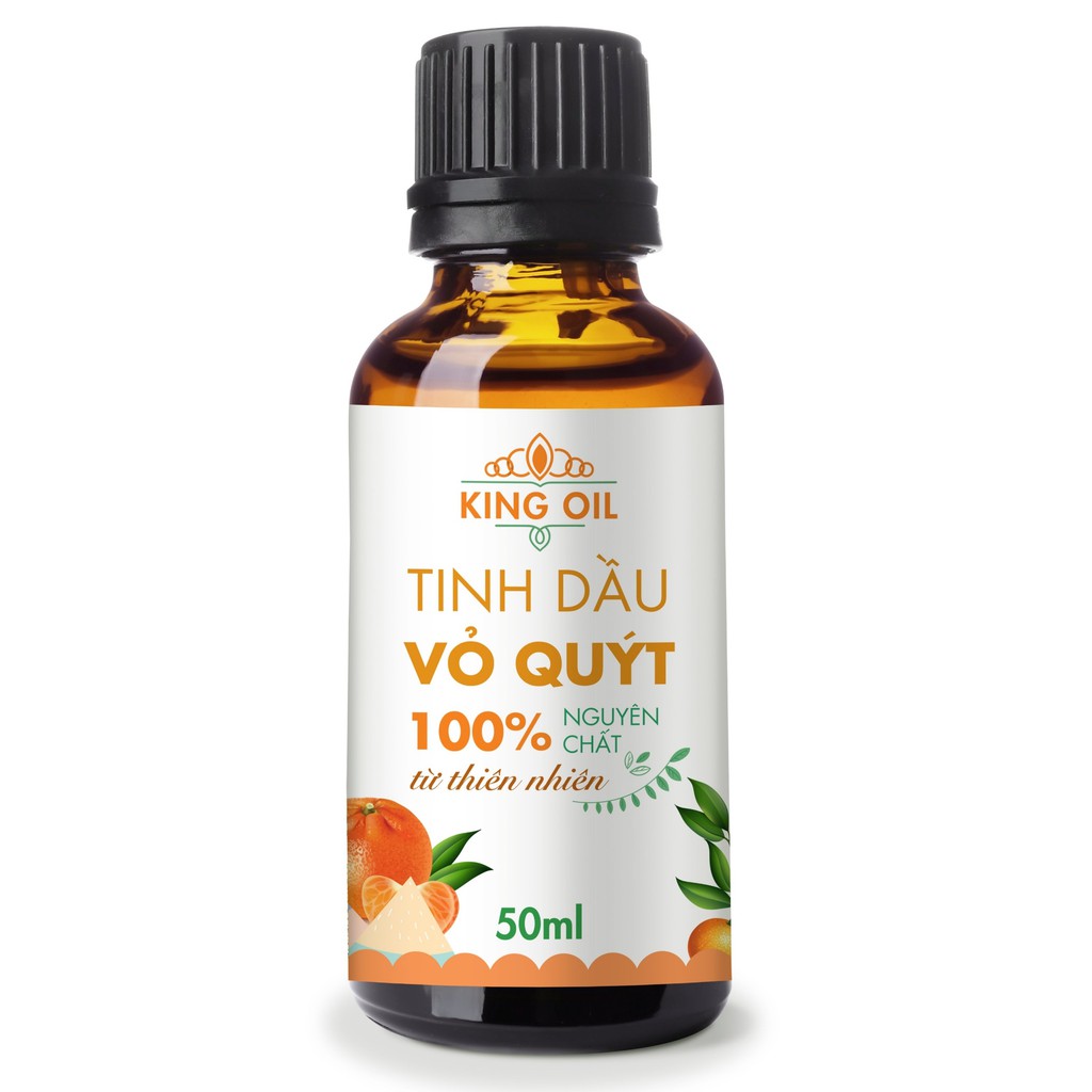 Tinh dầu Quýt/ Vỏ Quýt nguyên chất 100% từ thiên nhiên - KingOil