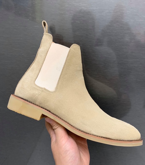 Giày chelseaboot lộn tan | BigBuy360 - bigbuy360.vn