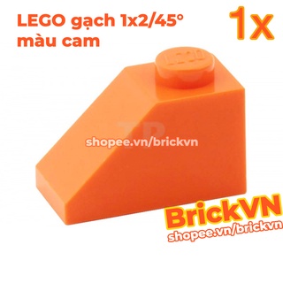 [1 Cái] LEGO Gạch 1x2/45° Màu Cam ID 4121967 3040