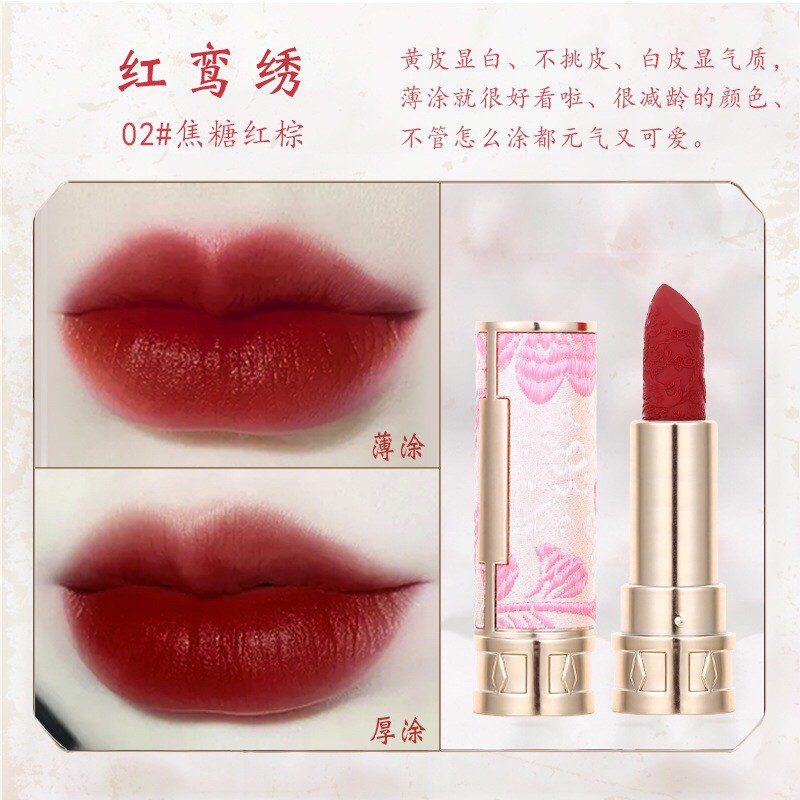[ Nhập mã PHAMOK giảm 15k] BỘ SON MÔI NỘI ĐỊA TRUNG DRO HOO CHỐNG NƯỚC, CHỐNG ẨM, BỀN MÀU. PHONG CÁCH TRẠM KHẮC, VỎ THÊU | BigBuy360 - bigbuy360.vn