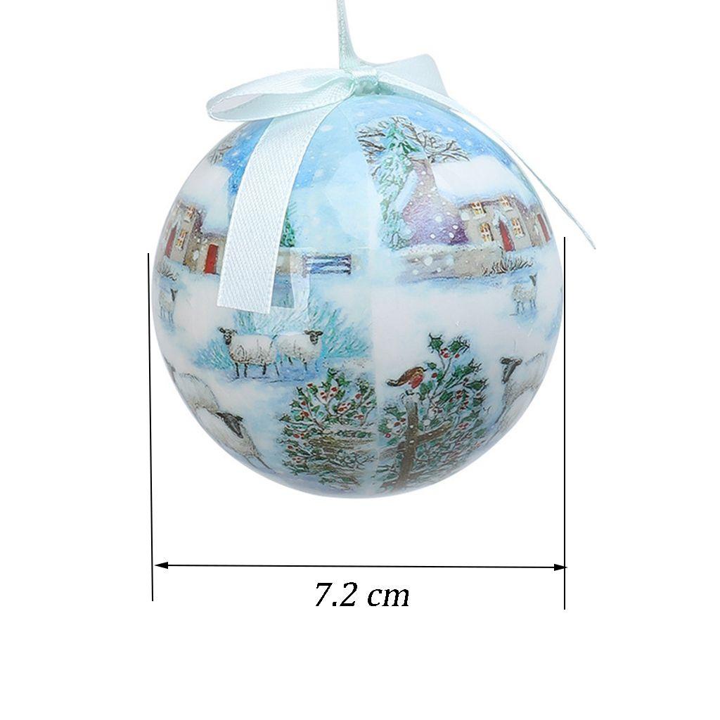 Dây Ruy Băng Lụa 7.2Cm Trang Trí Cây Thông Giáng Sinh Năm Mới