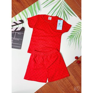 sét 4 bộ cotton bé gái