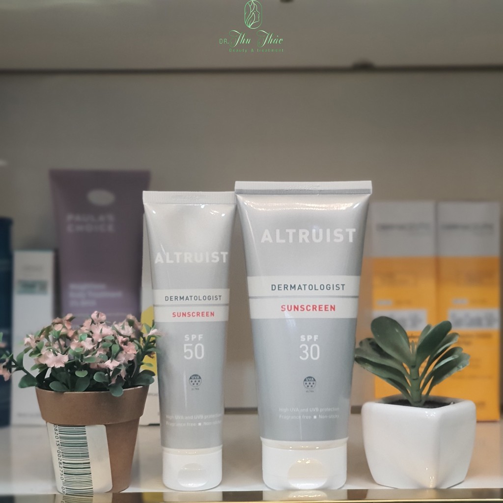 Kem chống nắng Altruist Dermatologist face fluid, Sunscreen spf 30, spf 50 mẫu mới BigBuy360