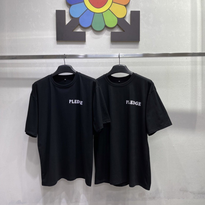 Áo thun Kun Shop PLEDGE Nam nữ Áo thun tay lỡ vải cotton | BigBuy360 - bigbuy360.vn