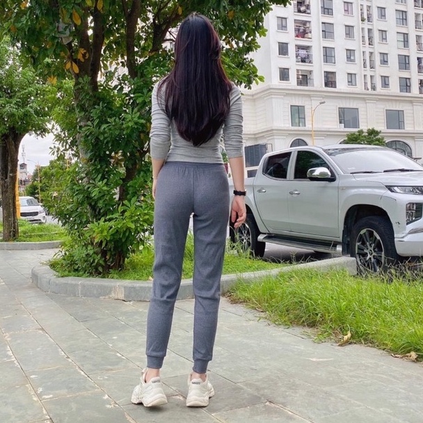 {Amanda}Quần Jogger nữ Len Gân dây dút Dày Dặn Tôn Dáng Nhiều Size 2 màu HOTHIT mặc siêu chất