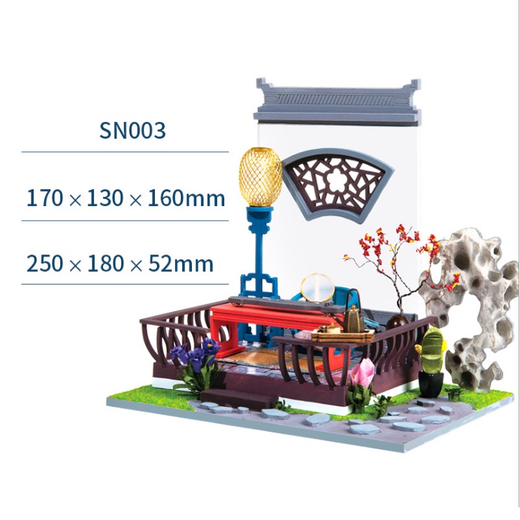 Mô hình gỗ 3D Lắp ráp DIY Doll House Robotime Ancient House