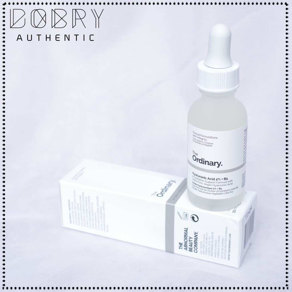 Tinh Chất Cấp Nước, Phục Hồi Da The Ordinary Hyaluronic Acid 2% + B5 30ml