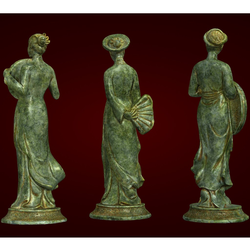 Cô gái ba miền - Quà lưu niệm Việt Nam - Xưởng E3D - BCG 019