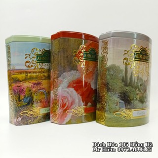 [HSD T11/2023] Trà Ahmad hộp sắt cong Ceylon Tea 100g