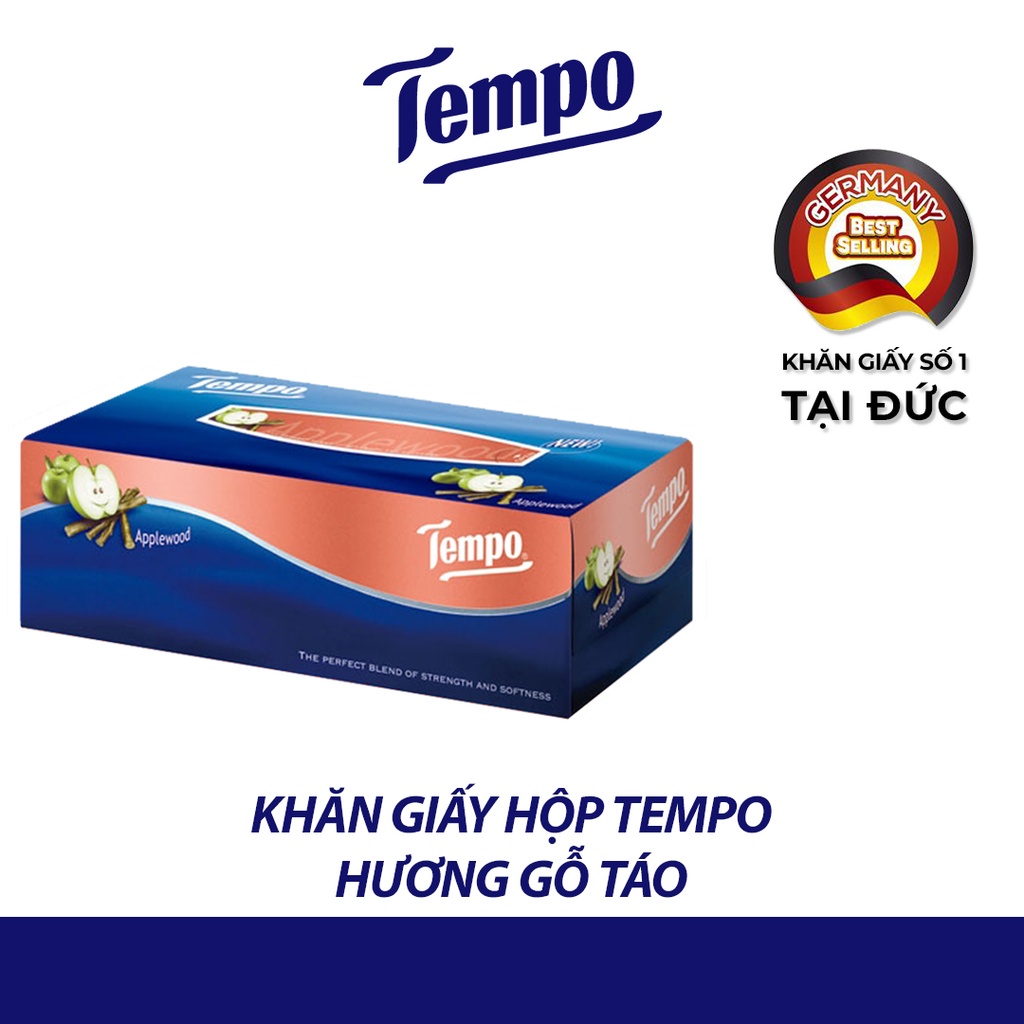 [Mã BMBAU50 giảm 10% đơn 99k] Combo 2 hộp Khăn Giấy Rút Tempo Cao Cấp (90 tờ/hộp)