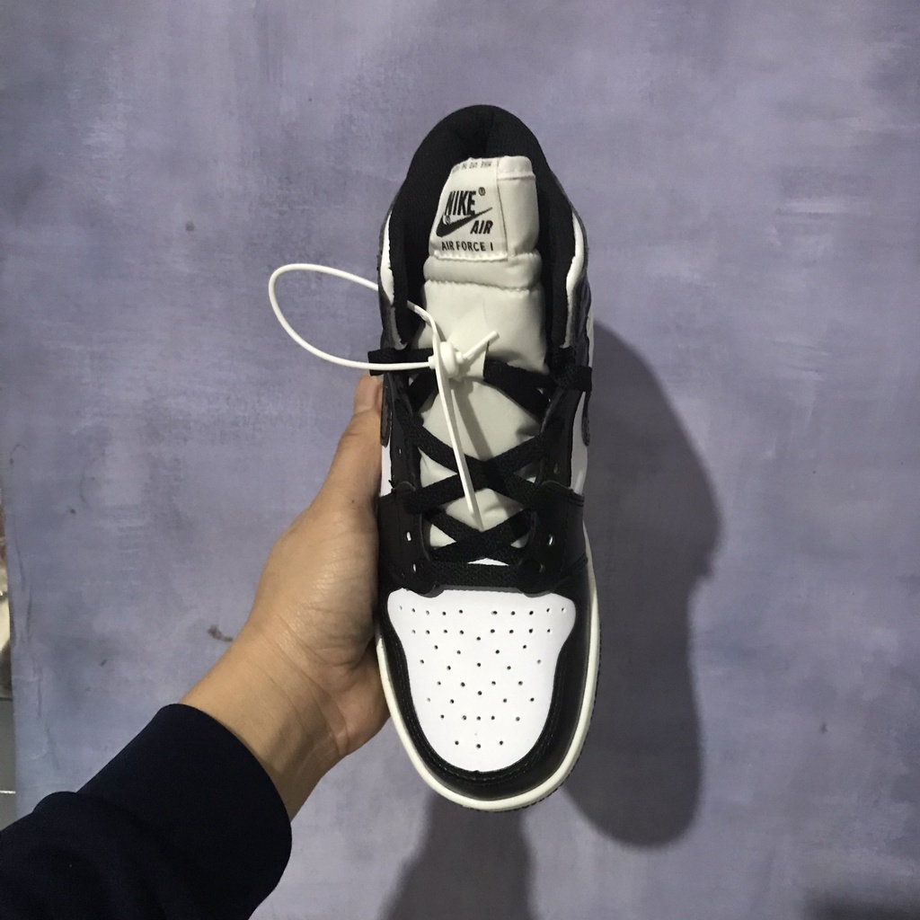 Giày JORDAN 1 panda JD1 đen trắng cổ cao thể thao sneaker nam nữ HOt trend