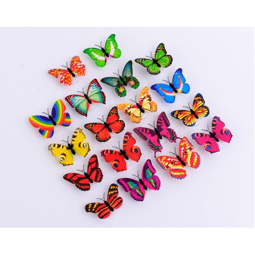 1 Đèn LED Hình Bươm Bướm Trang Trí