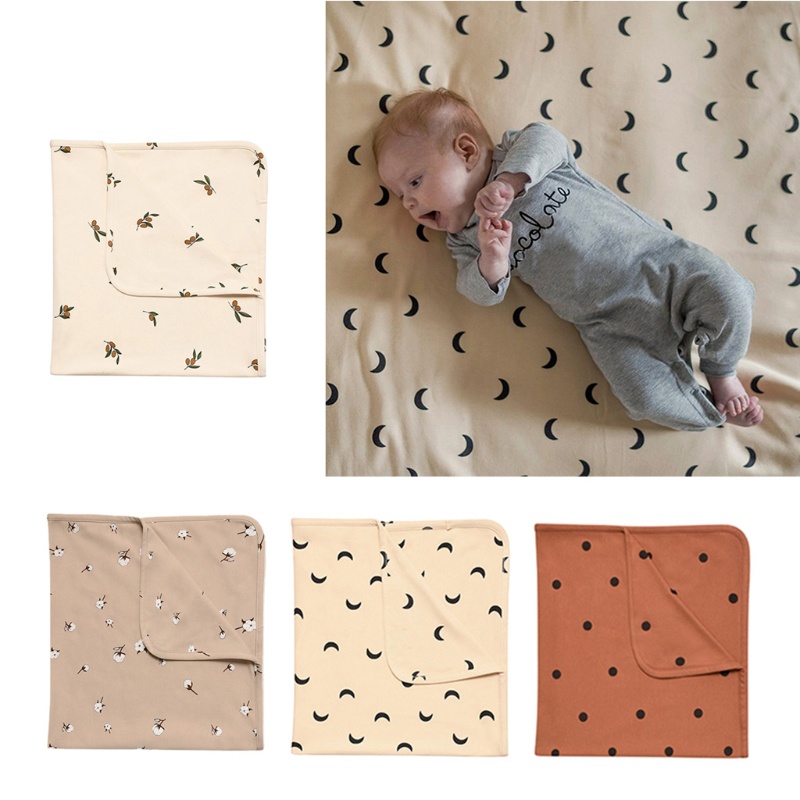 Chăn Quấn Em Bé Bằng Cotton Mềm Mại Ốp