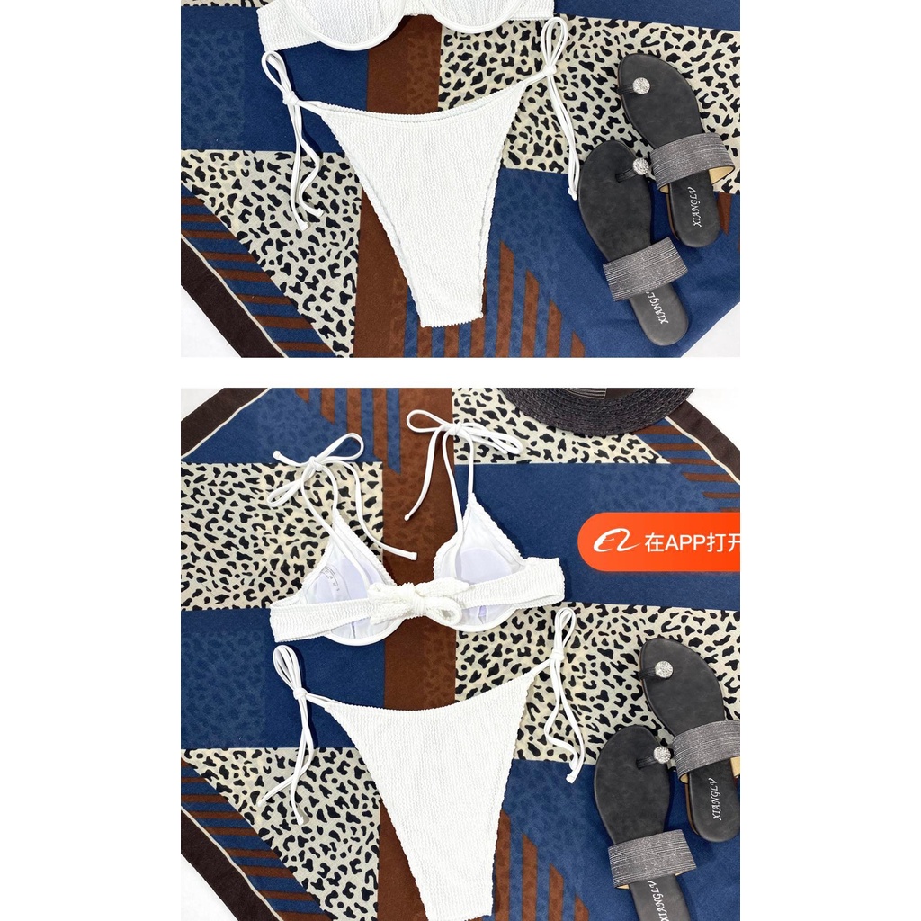 BIKINI GÂN 2 MẢNH vai buộc nơ kiểu dáng sexy