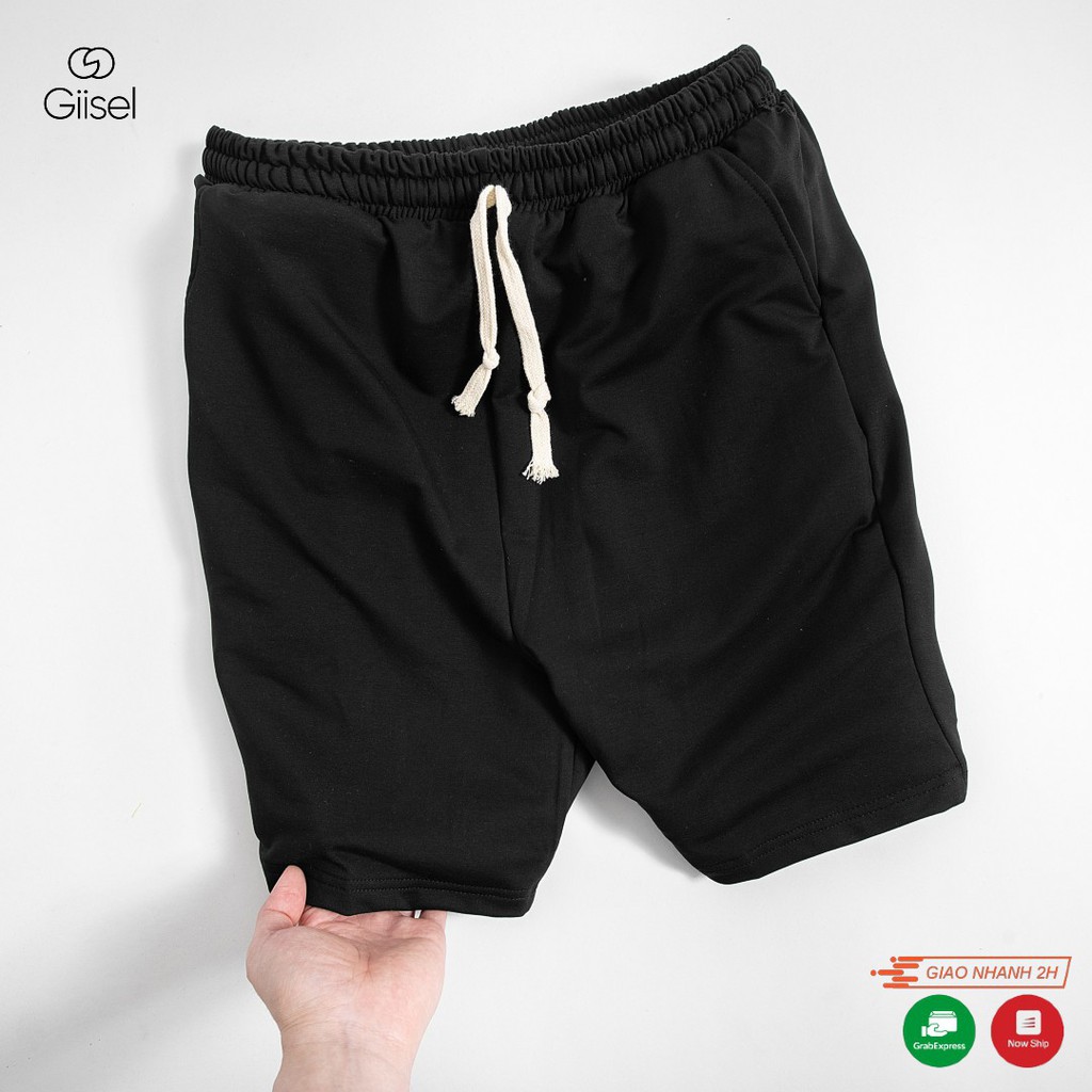 Quần Short nỉ  Thể Thao Nam nữ unisex  Chuyên Tập Gym - Chạy Bộ - chơi thẻ thao - Giisel