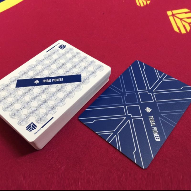 Bộ bài nhựa cao cấp Tribal Pioneer chuyên nghiệp cho Poker