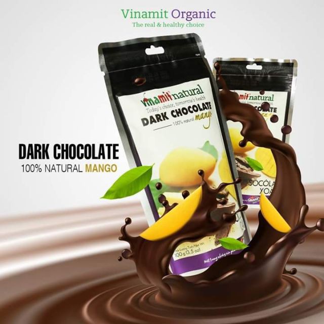 Xoài Dẻo Phủ Socola Vinamit 100g (gói)