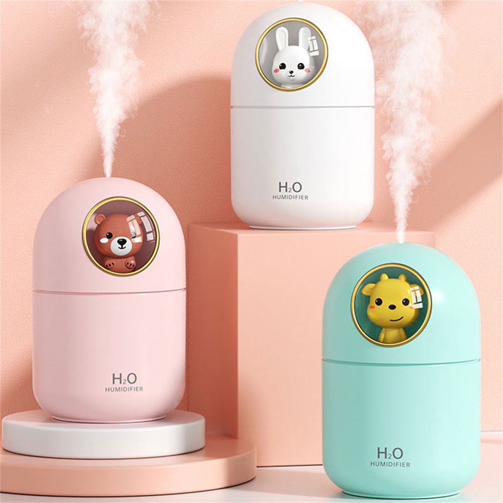 Máy phun sương làm ẩm không khí thiết kế động vật hoạt hình xinh xắn 2021