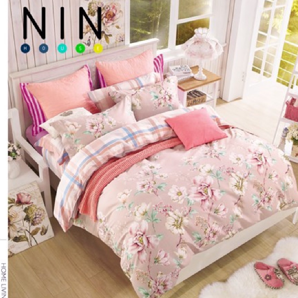 Bộ drap, áo gối kèm mền chần SherWood nhiều kích cỡ