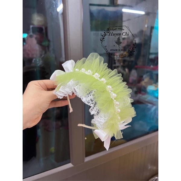 Bờm tóc lolita bé gái