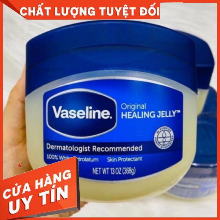 Sáp Dưỡng ẩm  VASELINE Hủ 368g (Của Mỹ )dưỡng ẩm chống nứt nẻ toàn thân-dùng cho spa phun săm -