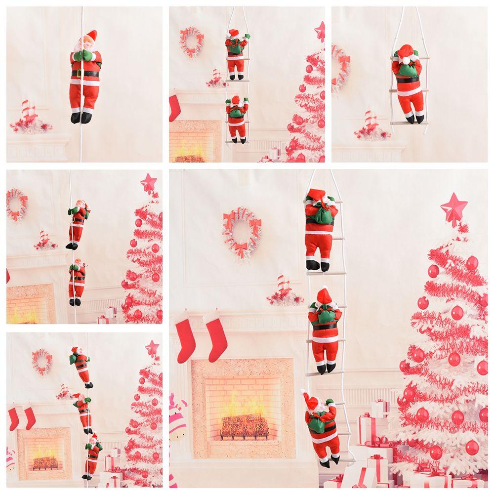 Ông Già Noel Nhồi Bông Treo Trang Trí Phong Cách Đường Phố Mới