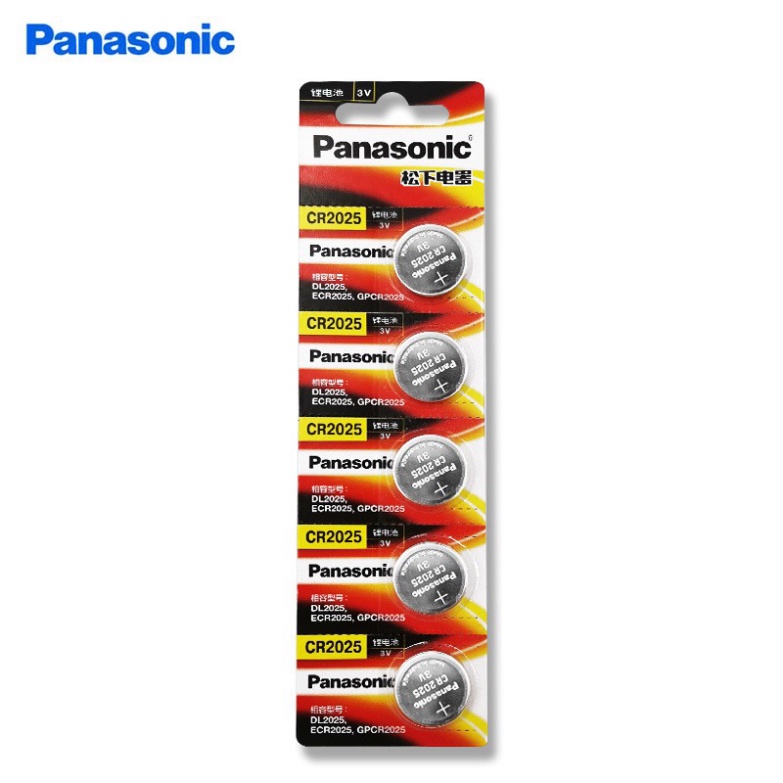 Pin Khuy Cúc Áo Panasonic CR2032 - CR2025 - CR2016 - CR1632 - CR1620 - CR1616 - CR1220 3V Lithium