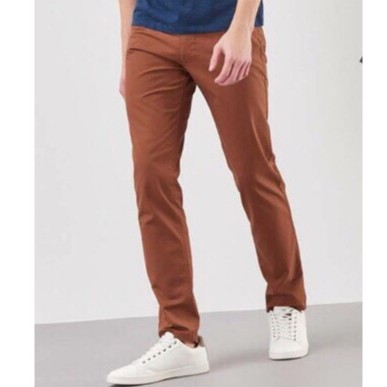 Quần kaki nam ống côn vải co giãn xuất khẩu PaulSmith cao cấp