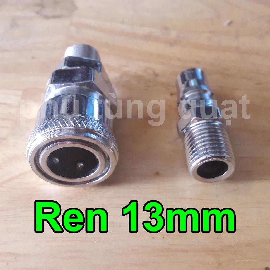 Đầu nối nhanh kiểu 4 - phụ tùng máy bơm hơi thổi hơi khớp nhối nhanh
