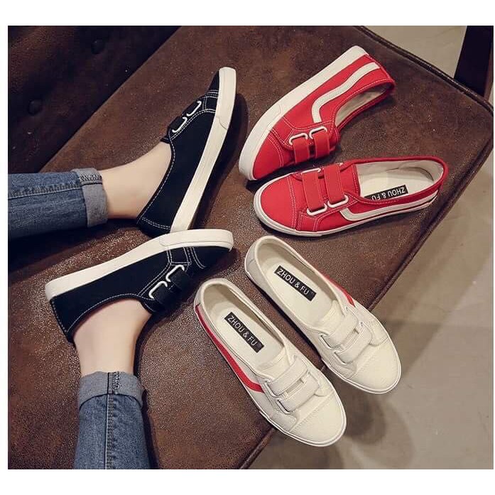 Giày lười, giày slipon nữ đế êm