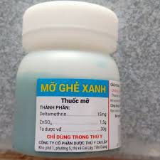 Mỡ ghẻ xanh, vàng - thuốc mỡ bôi ngoài da