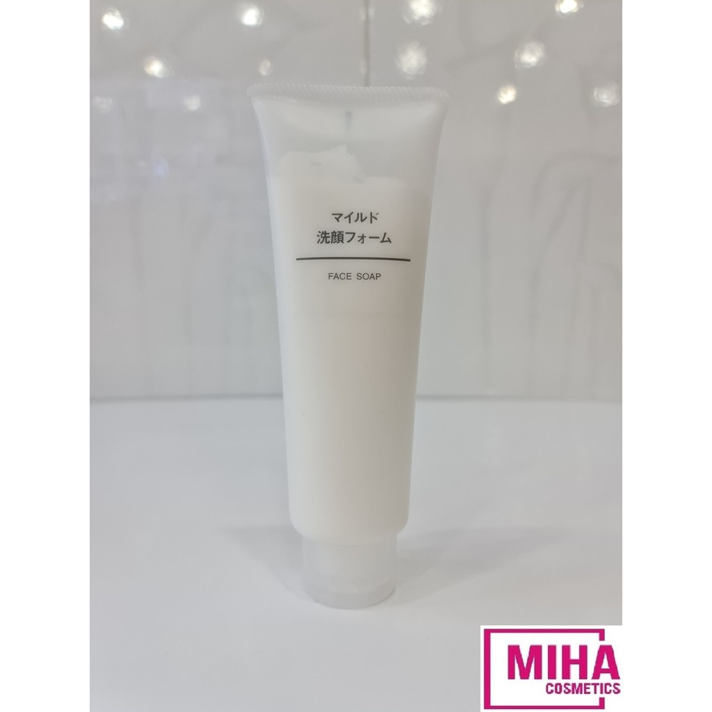 Sữa Rửa Mặt MUJI FACE SOAP 120gr Nhật Bản