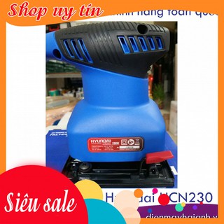 Chà nhám gỗ vuông Hyundai HCN230 chính hãng, chà giấy nhám, đánh bóng gỗ. BH 6 tháng toàn quốc