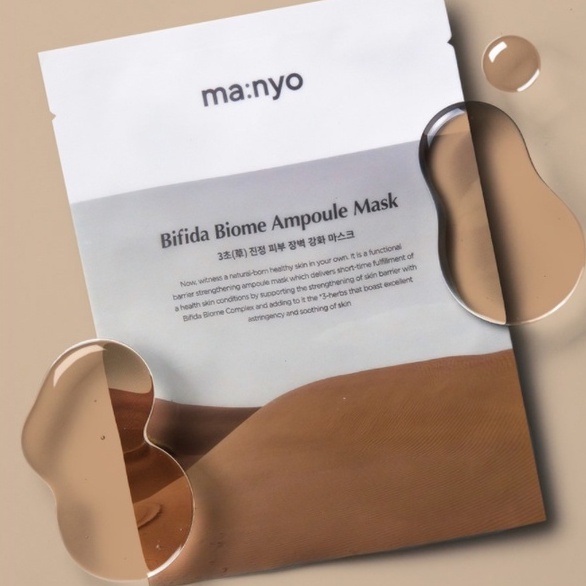 Set 10 Mặt Nạ tinh chất Manyo Bifida Biome 30g