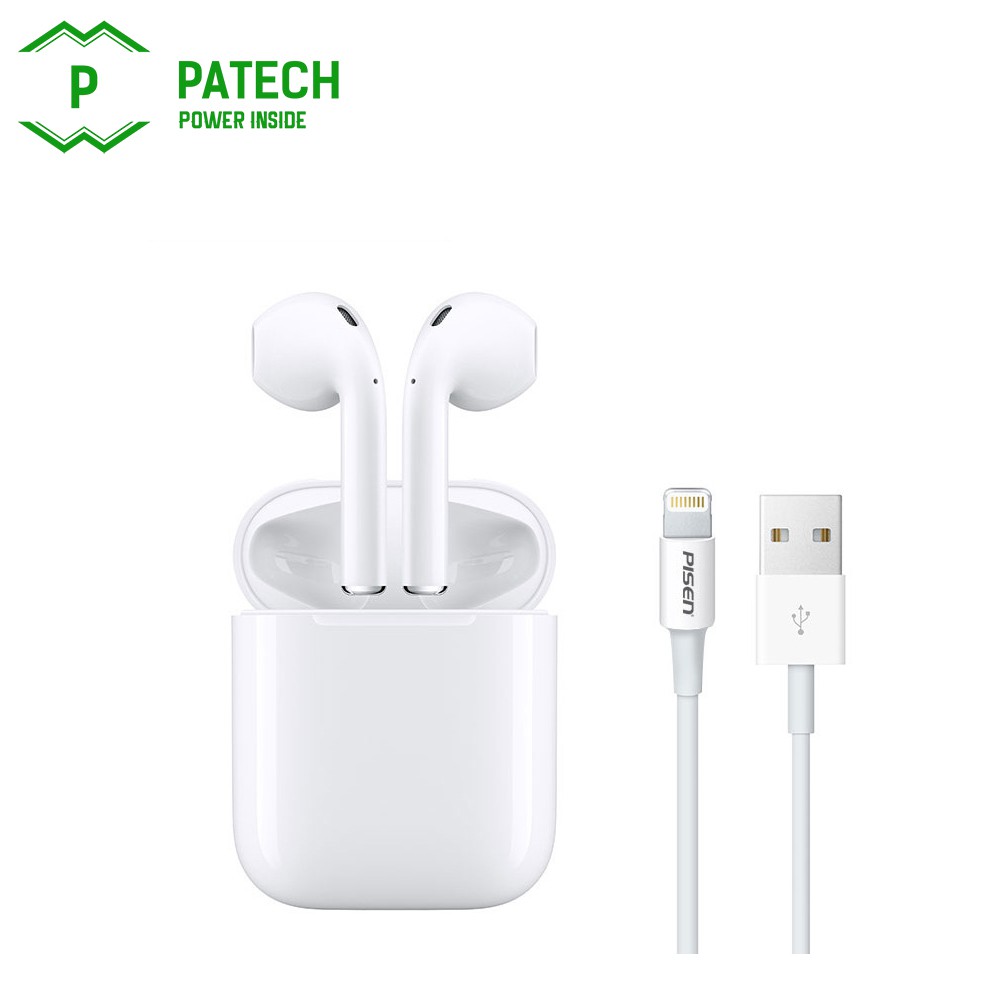 [Mã ELMALL300 giảm 7% đơn 500K] Tai nghe Pisen không dây True Wireless Airbuds - Hàng Chính Hãng