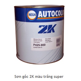 Sơn 2K màu trắng Super P425-900/3.5Lít Nexa Autocolor
