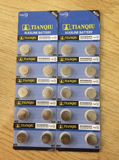 Vỉ pin AG13 🥇Vỉ(10 viên)