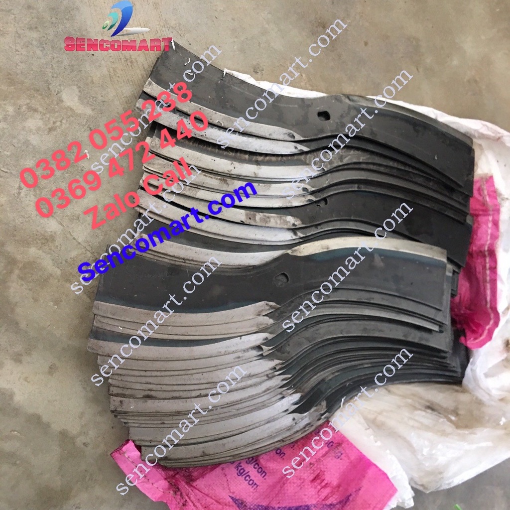 CHUYÊN PHÂN PHỐI lưỡi dao 40cm lắp máy băm cỏ voi, chuối, rau