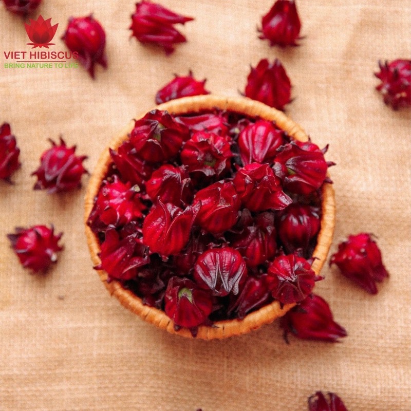 Hoa atiso đỏ tươi [LOẠI ĐÃ TÁCH HẠT] - Hibiscus - Bụp giấm