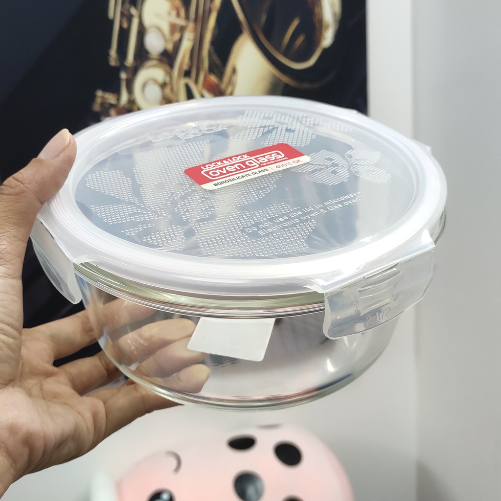 Hộp thủy tinh tròn Lock&Lock 950 ml | BigBuy360 - bigbuy360.vn